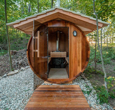 sauna, výroba sauny na míru